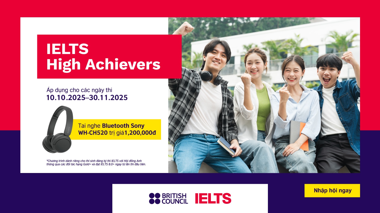 Nhập hội IELTS High Achievers của Hội đồng Anh | Hội đồng Anh